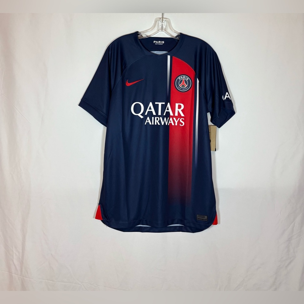 Nike Paris Saint-Germain PSG #7 Mbappe 23/24 Stadium Jersey DX2694-411 Sz M